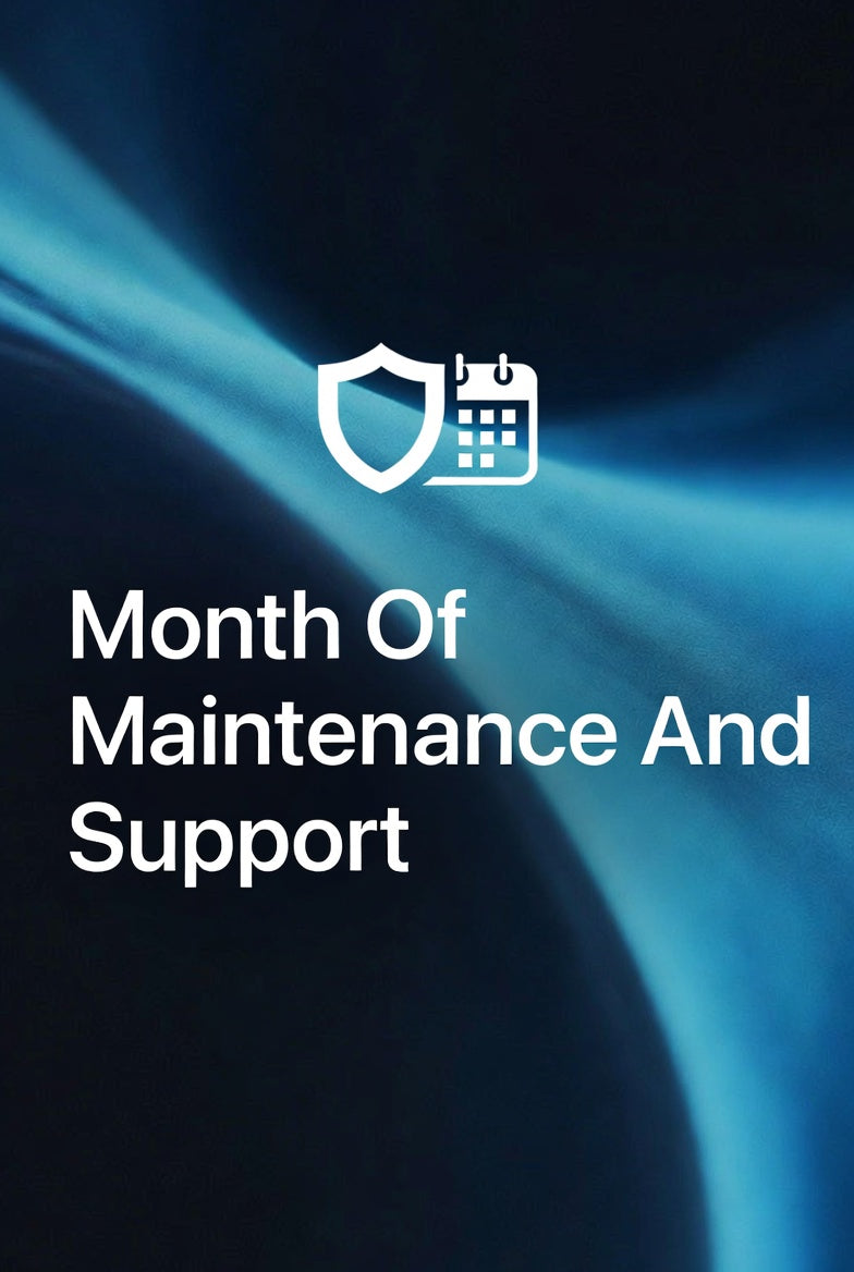 Month Of Maintenance And Support
